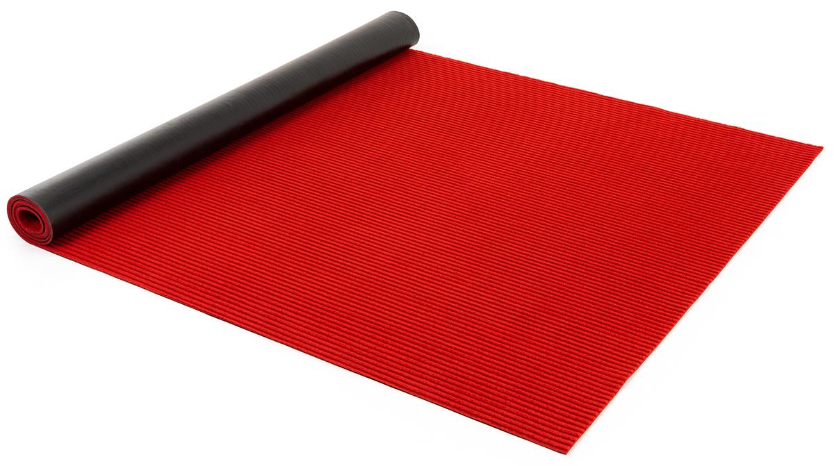 Red 10’ roll carpet runner