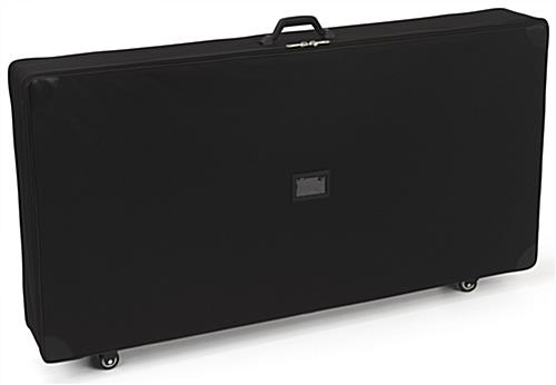 Breakdown lectern transport case comes fully assembled with Terylene reinforced corners