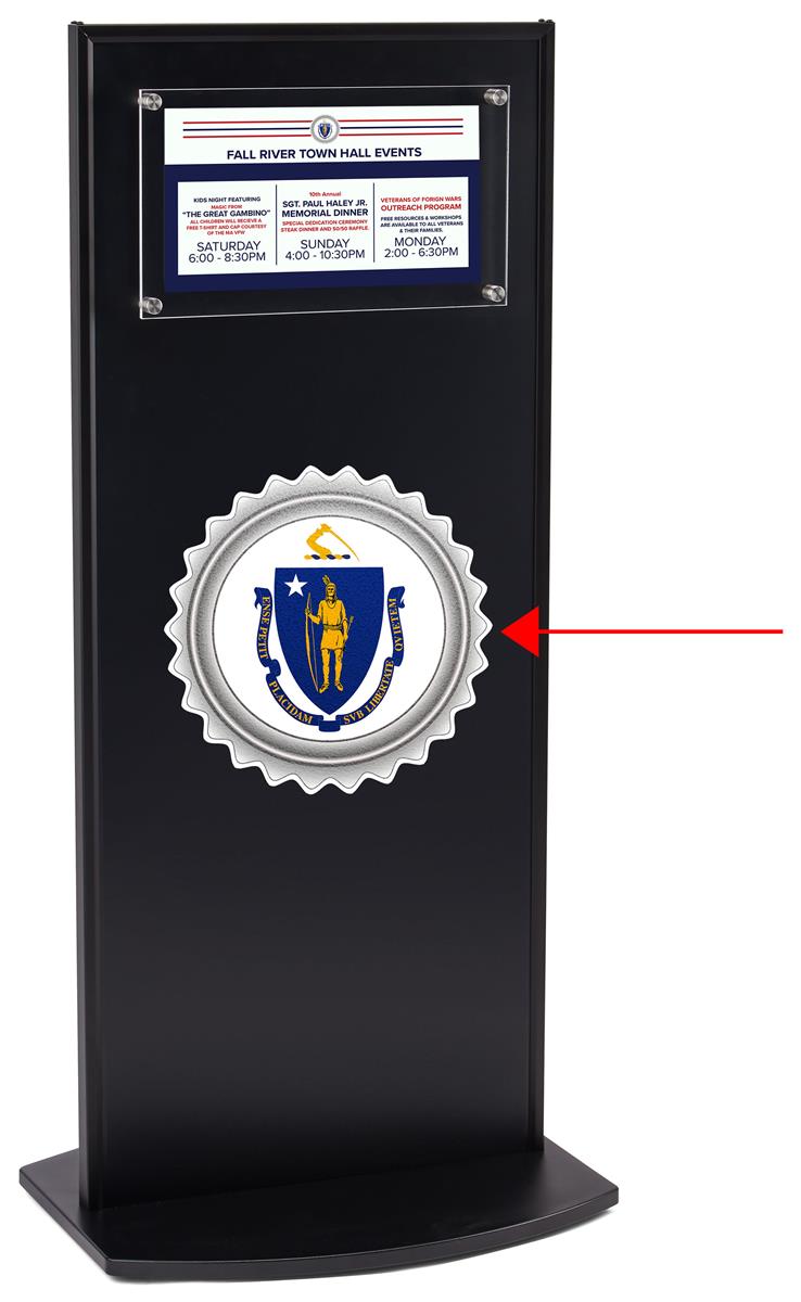 16" x 20" Custom Contour Cut Graphic