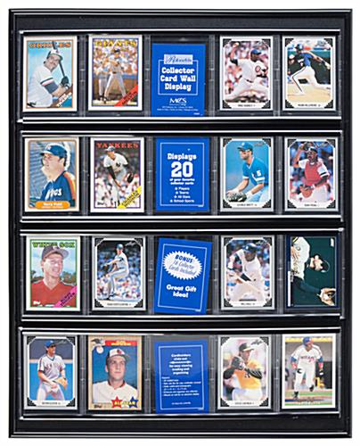 MCS Collector Card 16 X 20 Wall Display, Holds 20 Sports Cards