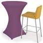 Bar height spandex table cover with 4 way stretch 