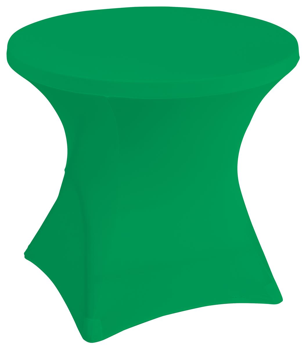 Stretch polyester tablecloths with machine washable fabric