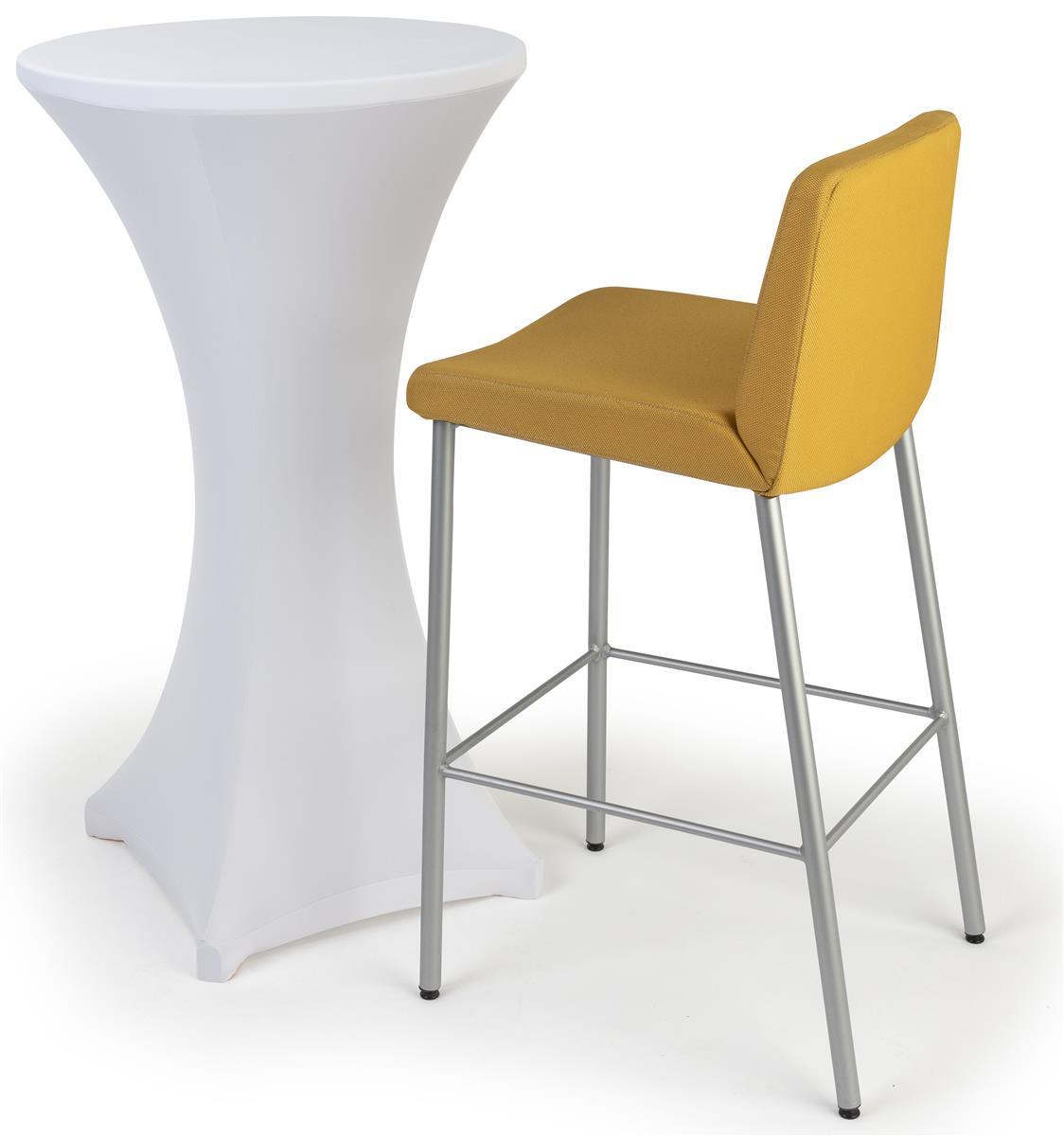 Cocktail Table Spandex Covers 23” Round Stretch Tablecloths