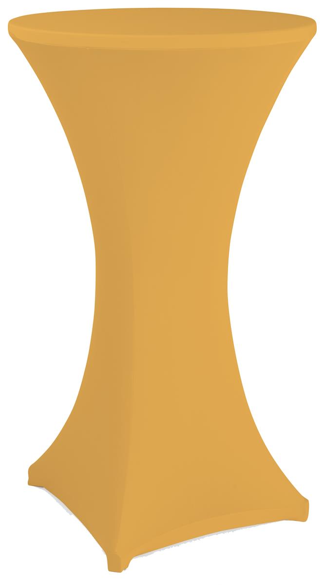 Gold stretch highboy cover with reinforced foot pockets
