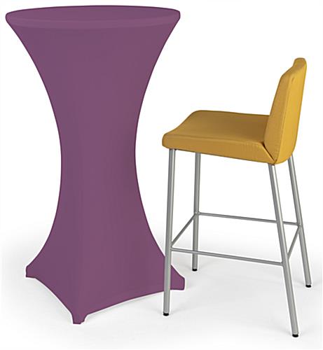 Purple stretch highboy cover with easy cleaning in the washing machine