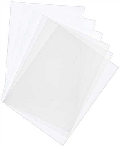Printable Film Sheets for 8.5” x 11” Sign Frames