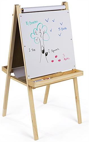 2 In 1 Easel with Three Art Choices
