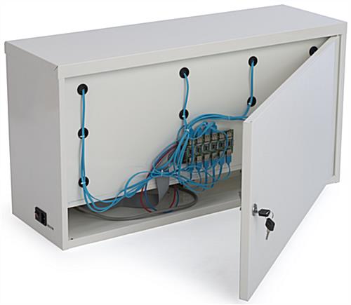 Mobile Device Locker with USB Hub