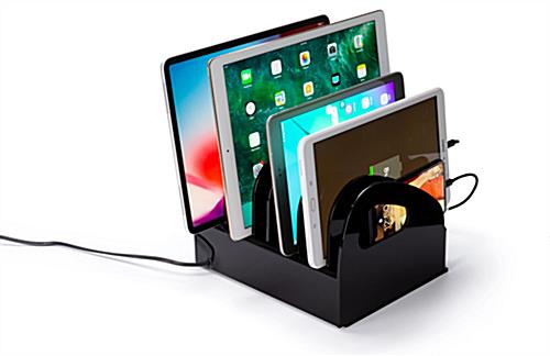Modern and practical acrylic charging station for electronics 