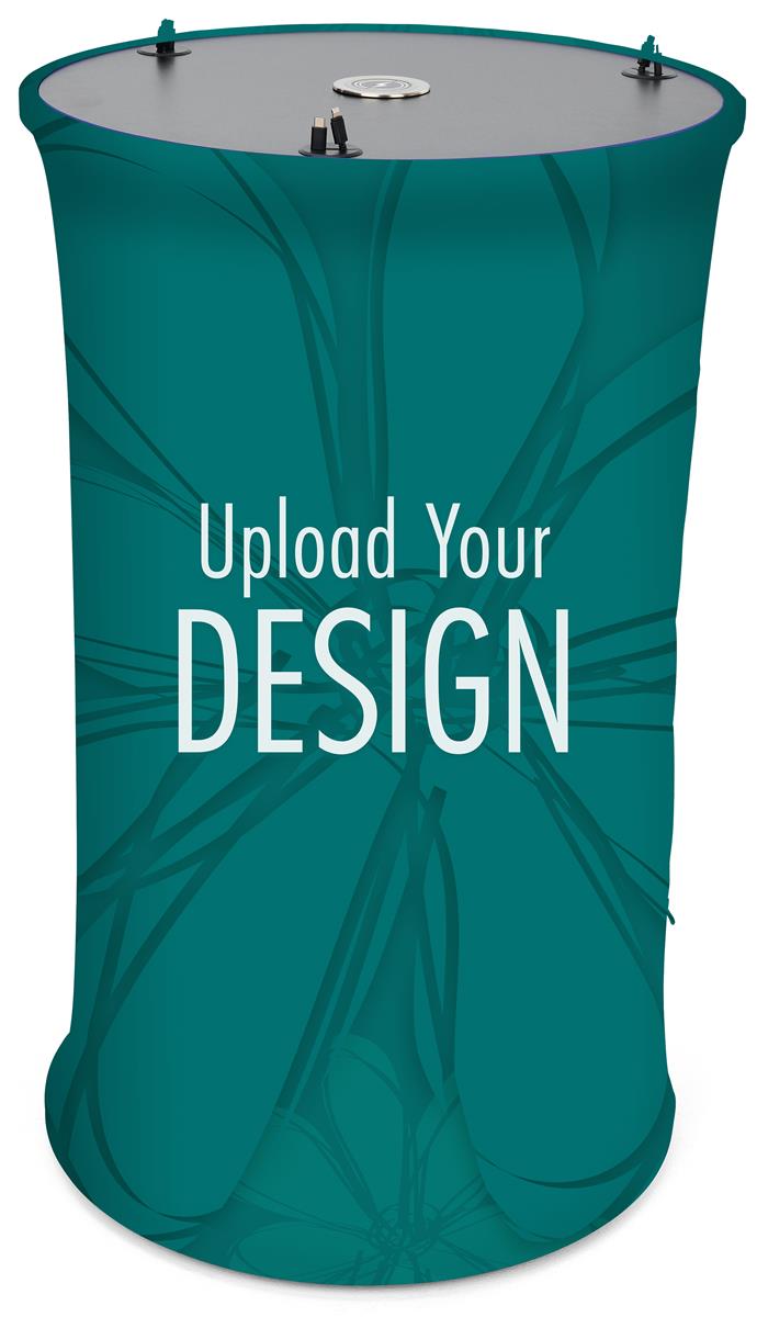 Portable Charging Station Wireless Charging Pad & Six Cables