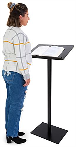 Basic Podium with 1" Book Stop