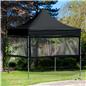 Clear PVC Half-Wall for Tents Enviro Shot