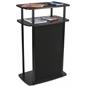 Exhibit Counter With Hook and Loop, PVC Panel