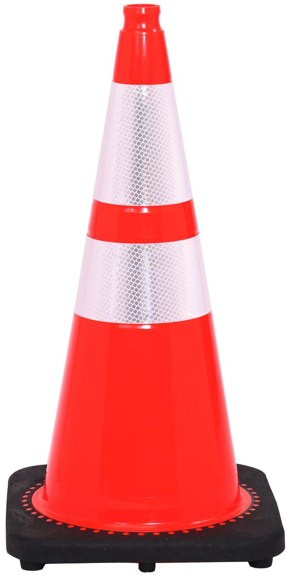 reflective cone collars