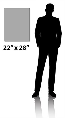 6 feet social distancing sign with person for size scale
