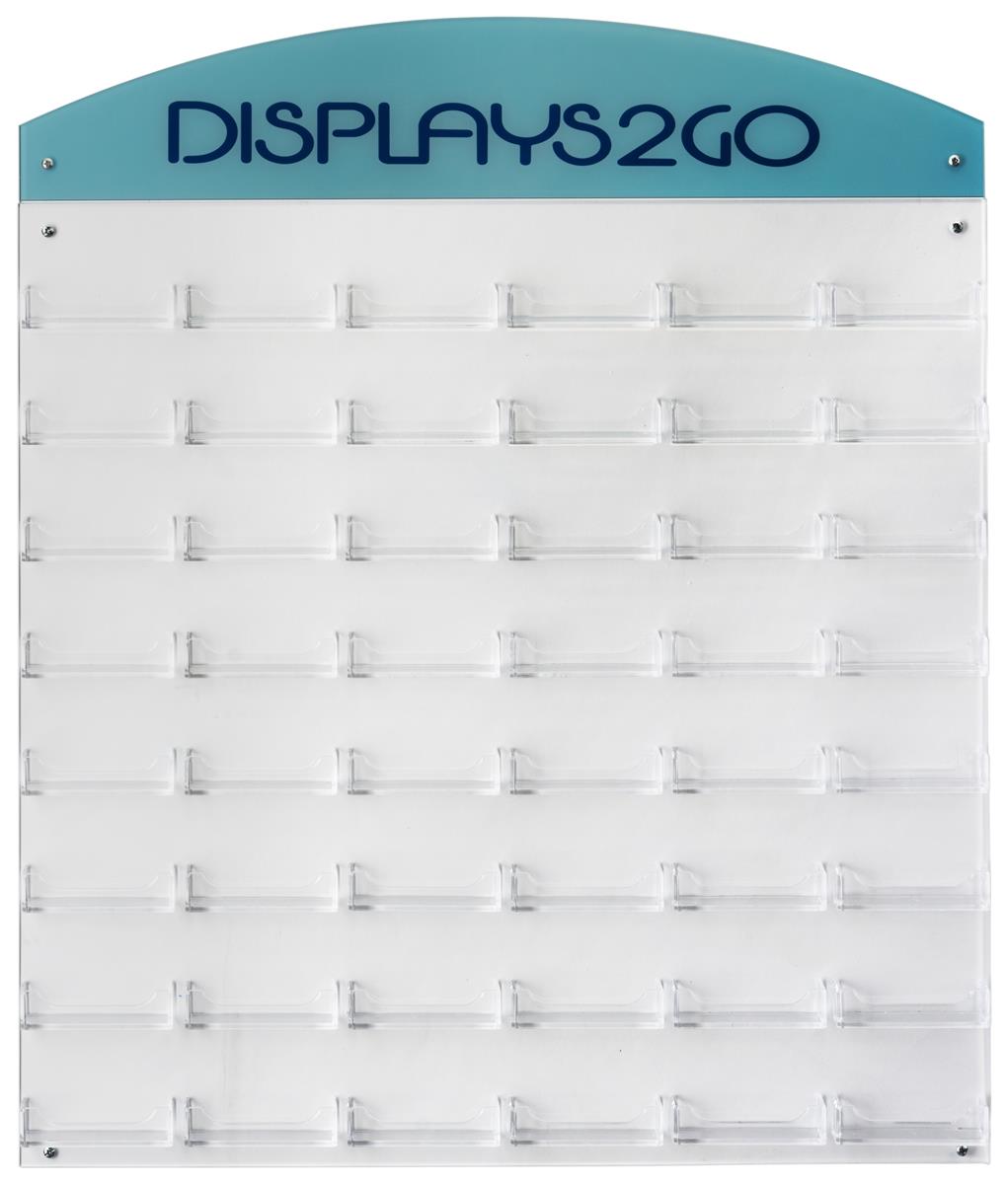 Business Card Rack With Custom Header Acrylic Construction business-card-rack-with-custom-header-acrylic-construction