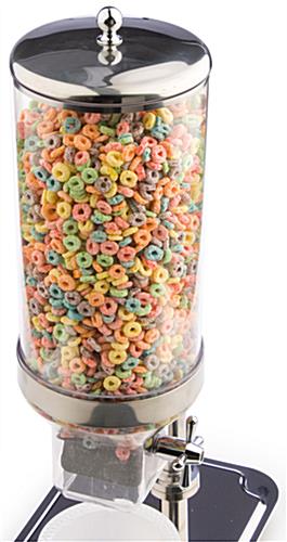 Cereal Dispenser - Portion Control System Holds 2.7 Gallons