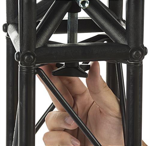 Exhibit Truss Display, Black
