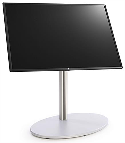 All-in-one digital signage with rubber footings on base