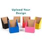  Custom cardboard pamphlet holders come in six assorted colors