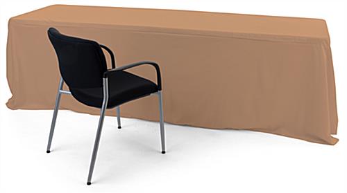 Convertible table cloth fits up to 8 foot surfaces
