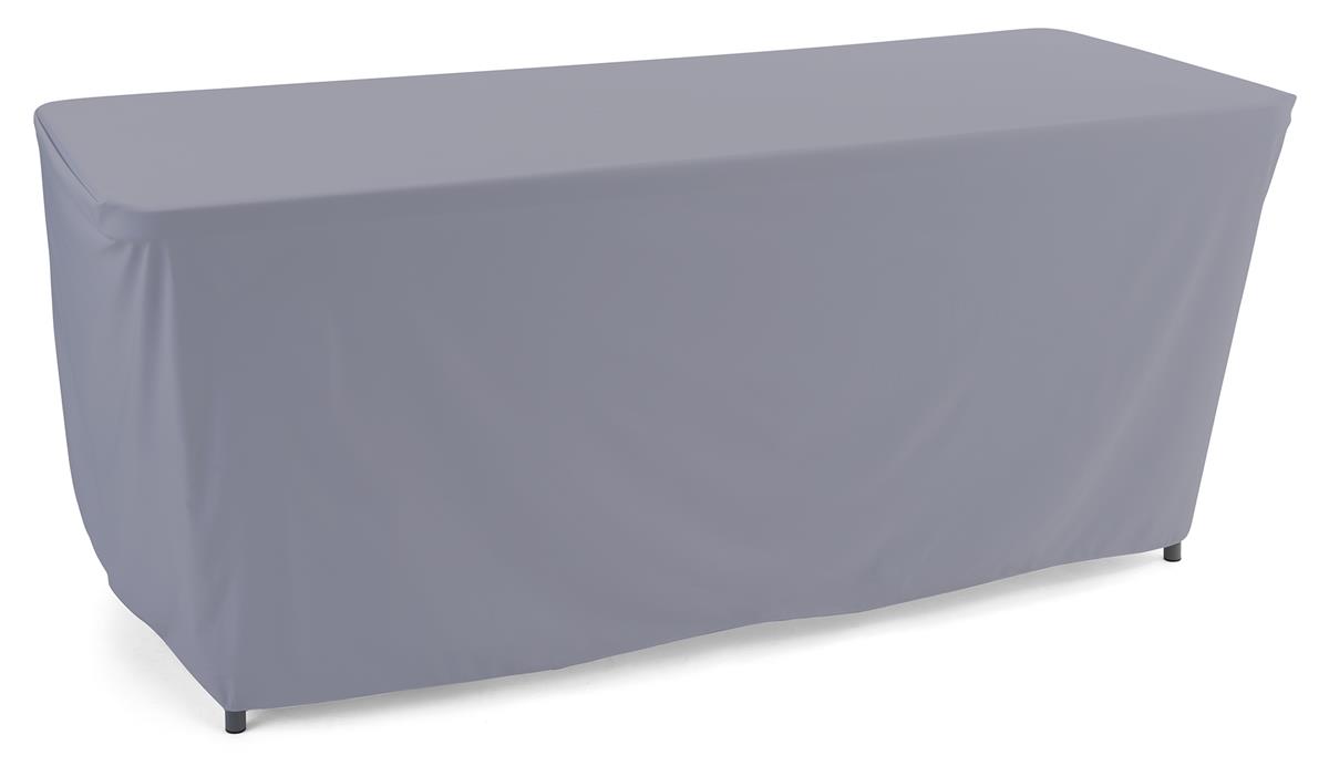 Gray convertible table cloth