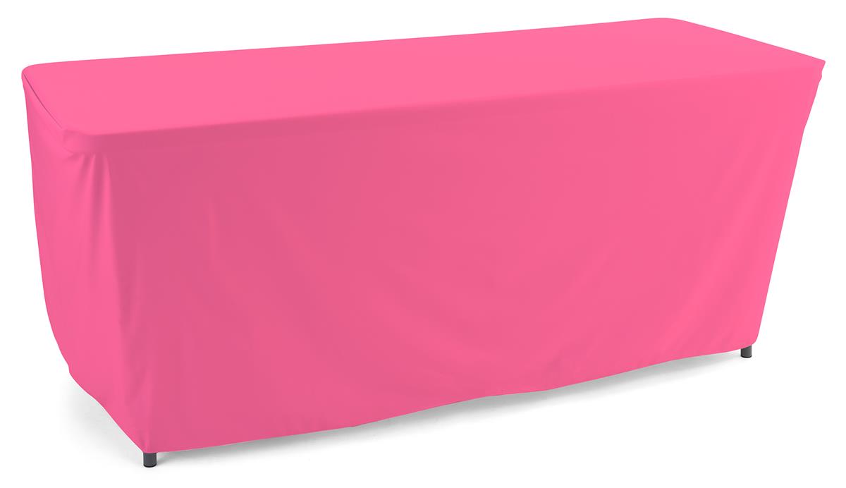 Vibrant pink convertible table cloth