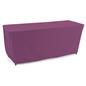 Convertible table cloth with rich purple color