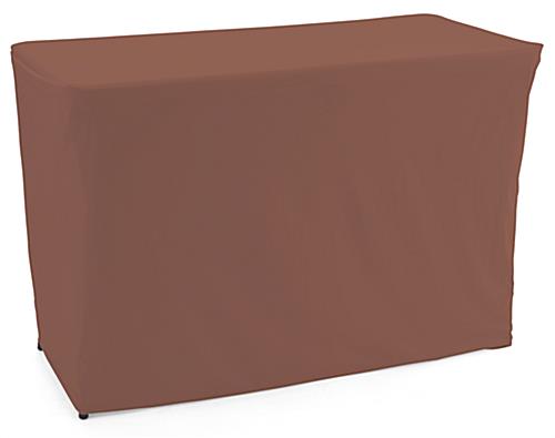 Brown convertible table cloth