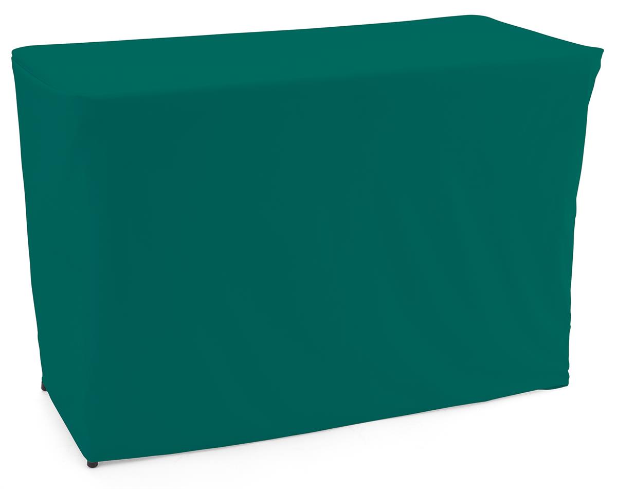 Convertible table cloth with forest green color