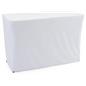 Convertible table cloth with white color