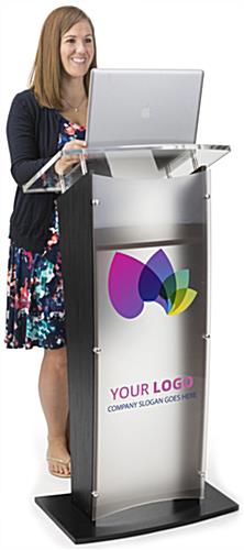 Printed Public Speaking Stand for Universities