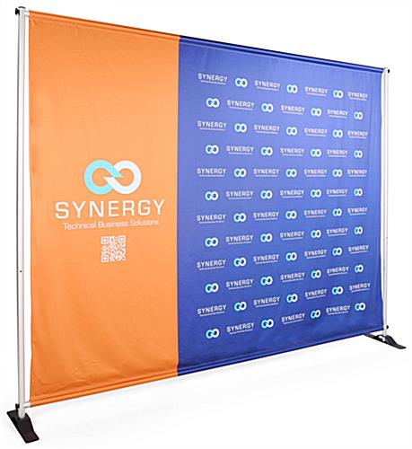 Back drop banner with 10 foot graphic