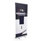 Custom banner stand with digital screen