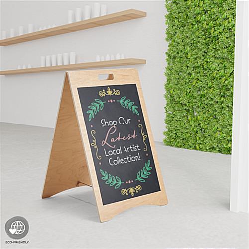 AFrame Chalkboard Fully Collapsible Design