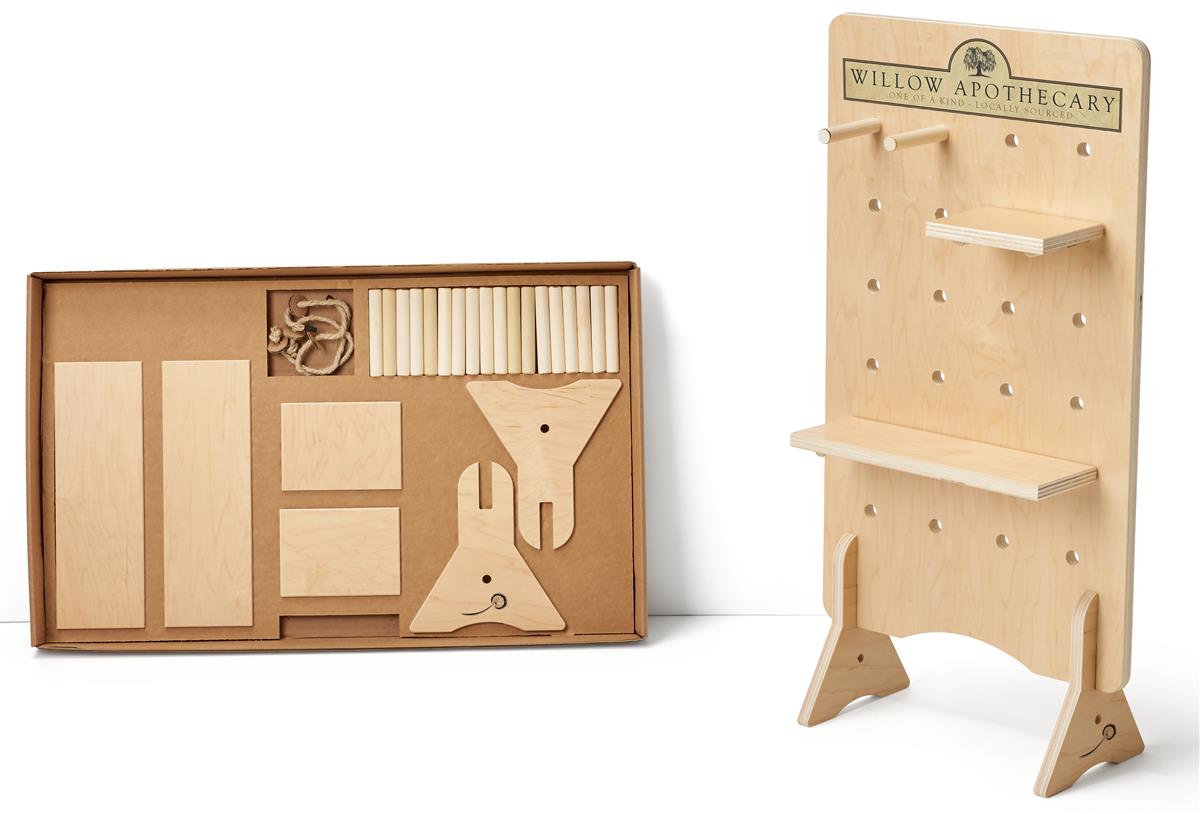 Pegboard Store Displays at Linda Horton blog