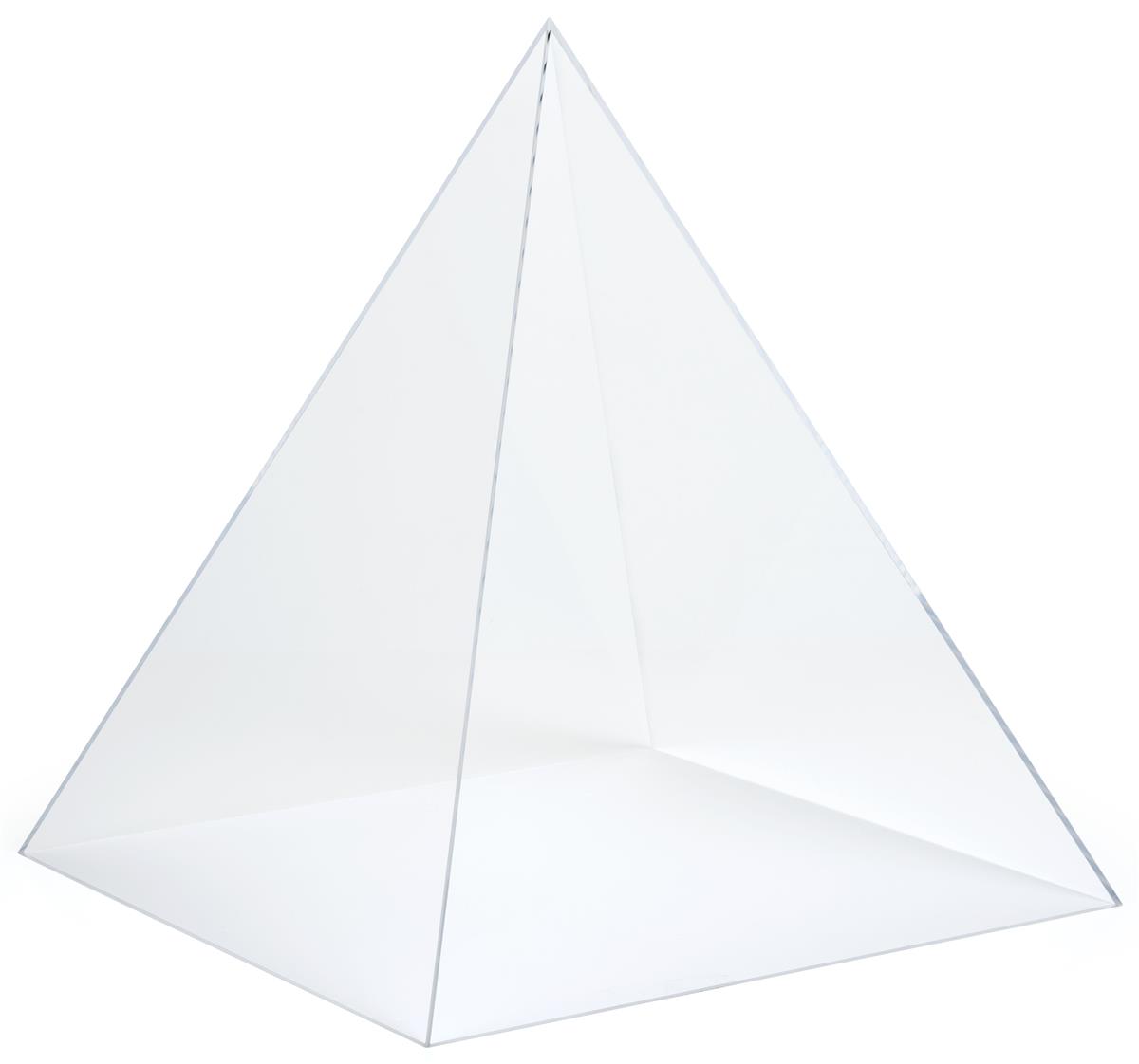 large acrylic pyramid