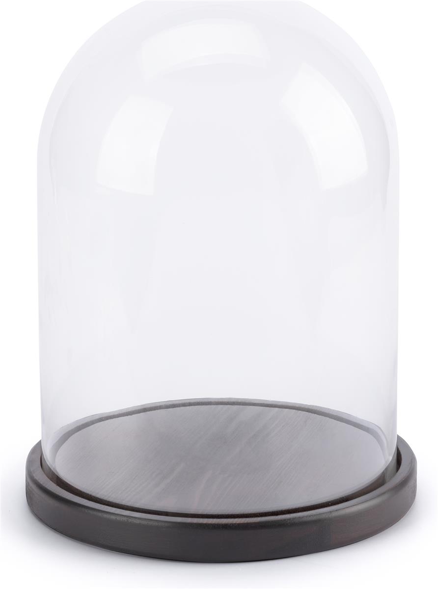 decorative glass dome with base        
        <figure class=