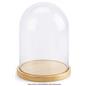 Glass dome wood bases with cloche sold separately 