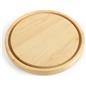 Glass dome wood bases feature solid pine material