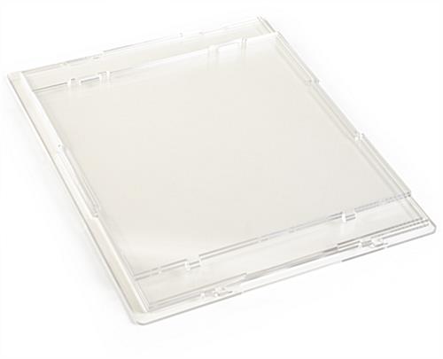 Flat pack 6-sided printed display riser case is portable