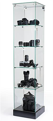 Display case spotlights are easily portable