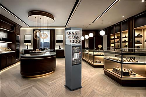Exhibit pedestal case with video screen will enhance your businesses store front 