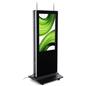 Double-Sided Digital Vertical Touchscreen Kiosk with 20pt IR Display 