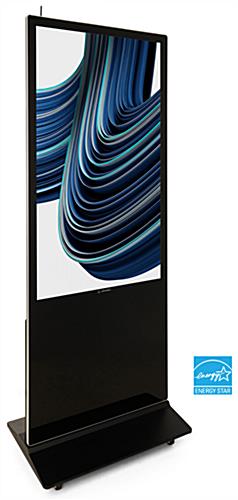 Digital display advertising floor stand with 4GB of RAM