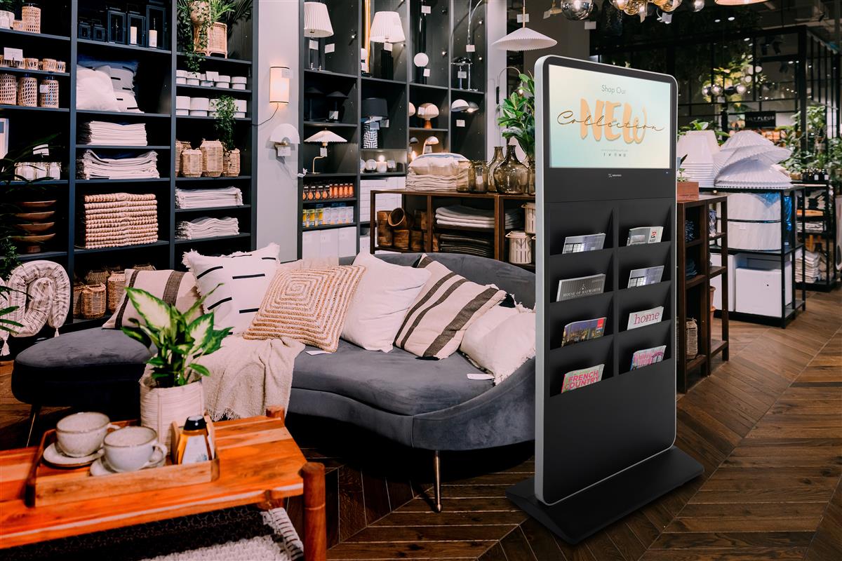 Digital Brochure Kiosk 32" Landscape Screen