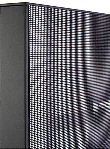 Three-sided digital signage totem with 2.5 millimeter pixel pitch 