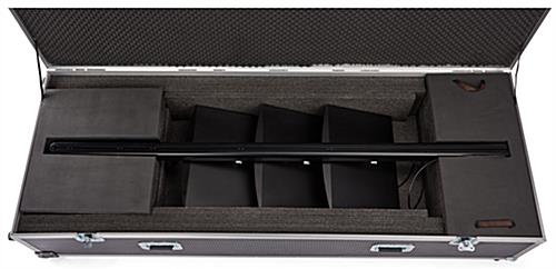 Padded hard travel case for DGBP series with EVA foam interior