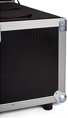 Padded hard travel case for DGBP series with chromed corners