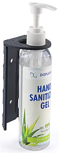 2x5 durable hand sanitizer bottle mount